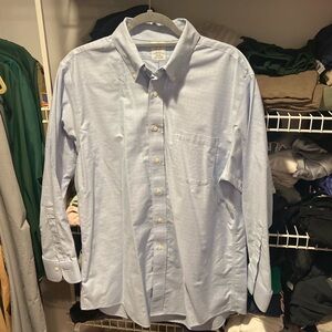 Brooks Brothers Regent Button Down: Light Blue/White